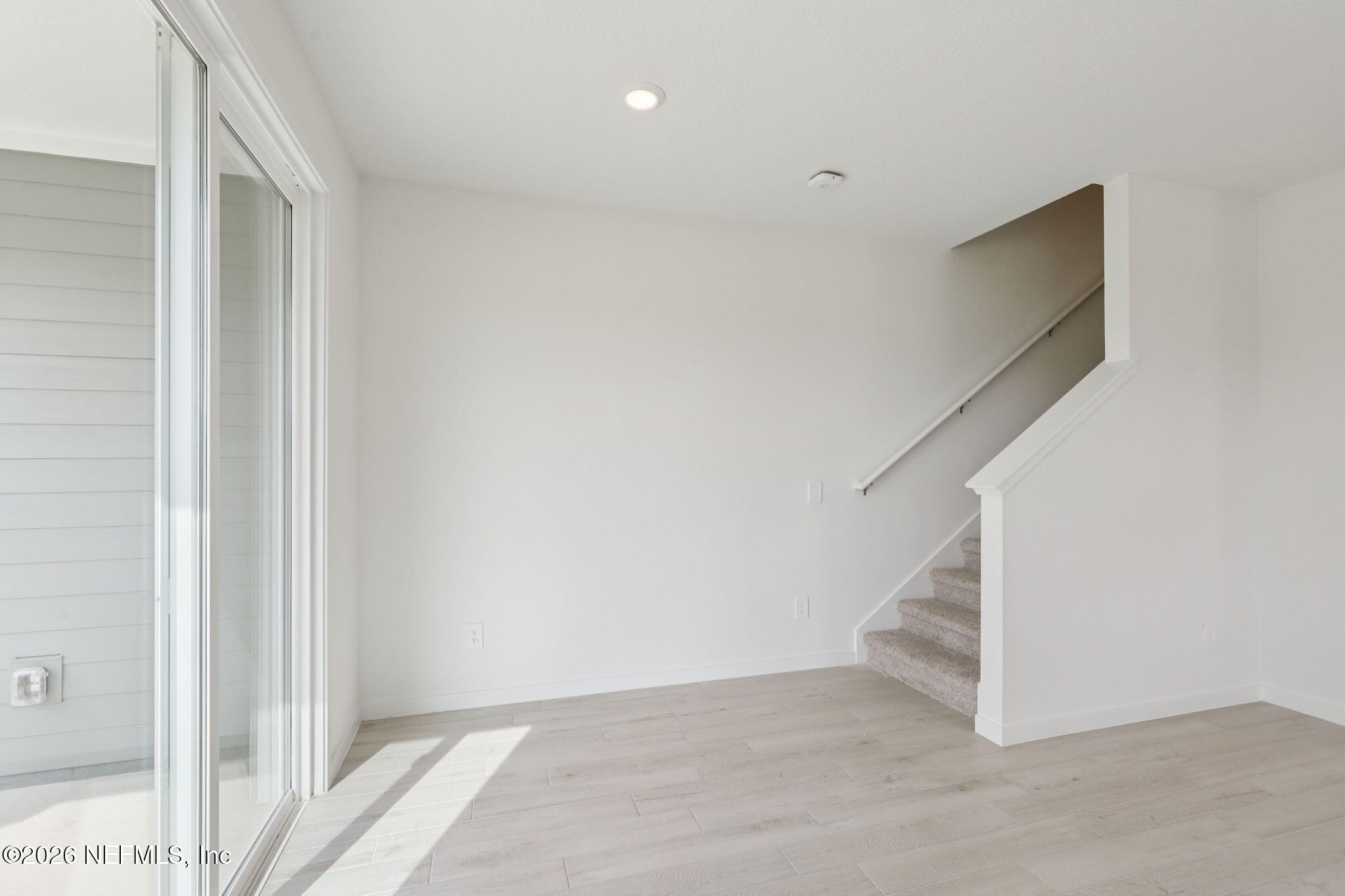 25 Rangeline Drive St. Augustine, FL 32092 - Photo 24 of 43 a view of an empty room with stairs