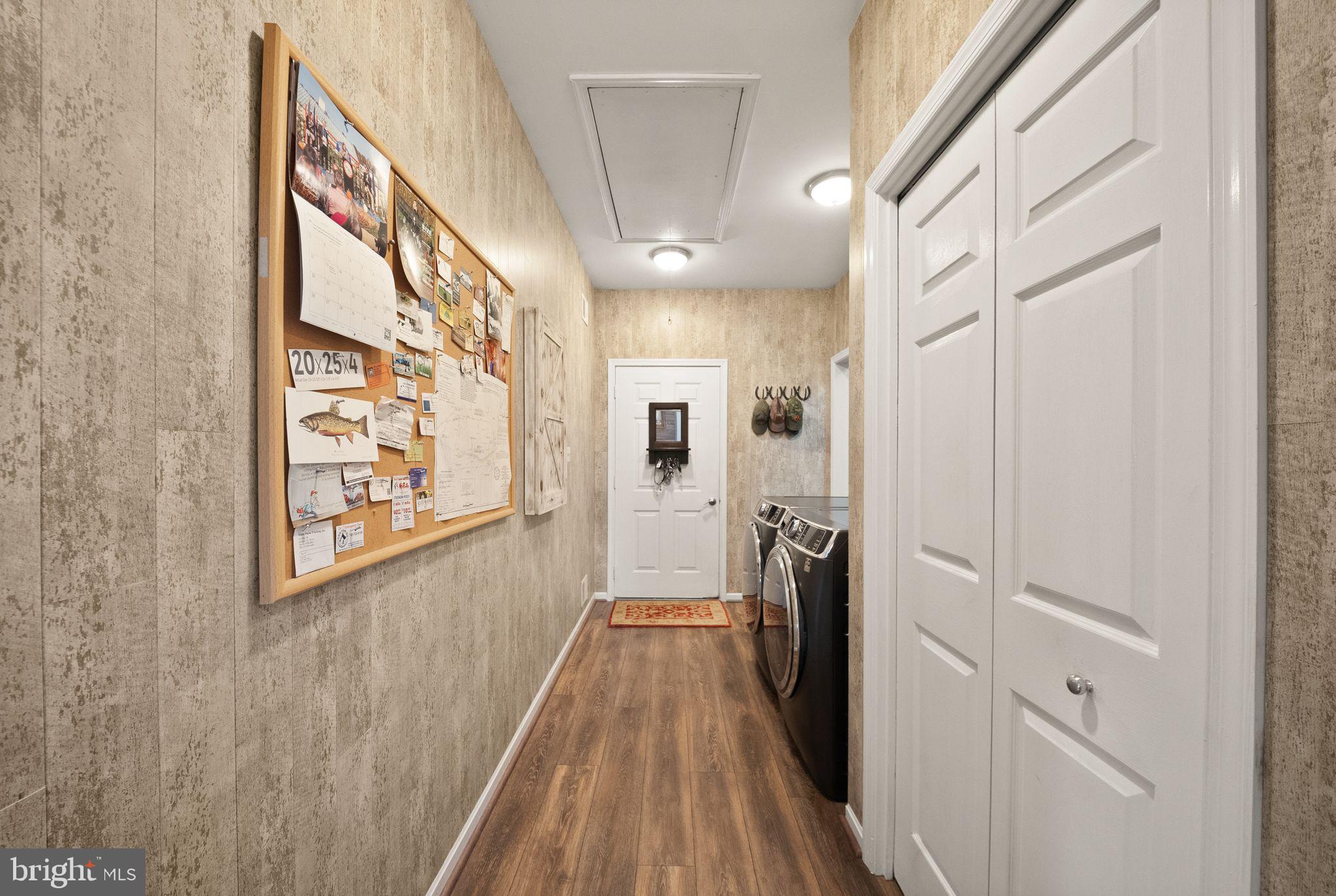 9551 Green Road Midland, VA 22728 - Photo 41 of 106 Laundry room heading to utility area