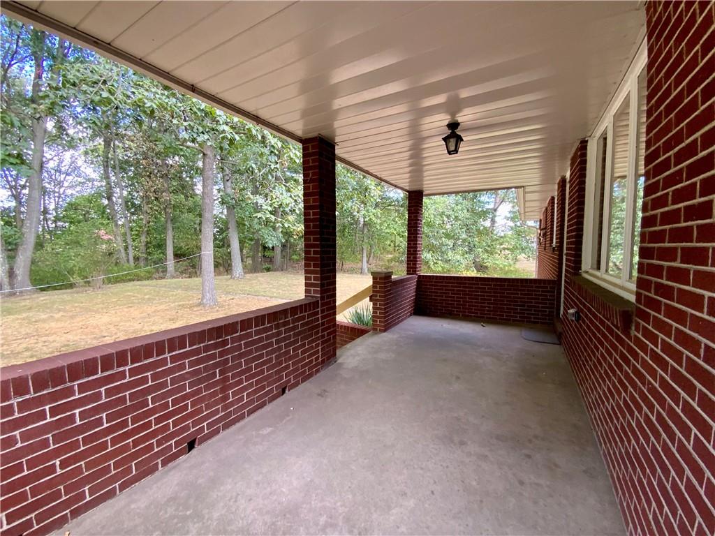 204 Hall Road Aliquippa, PA 15001 - Photo 28 of 30 Covered patio off the kitchen
