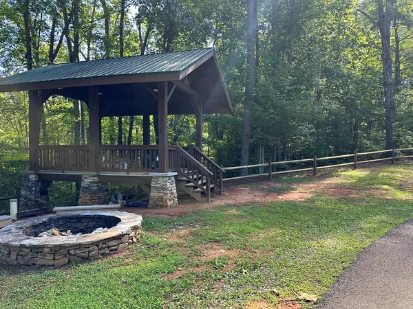 a view of outdoor space with trees
