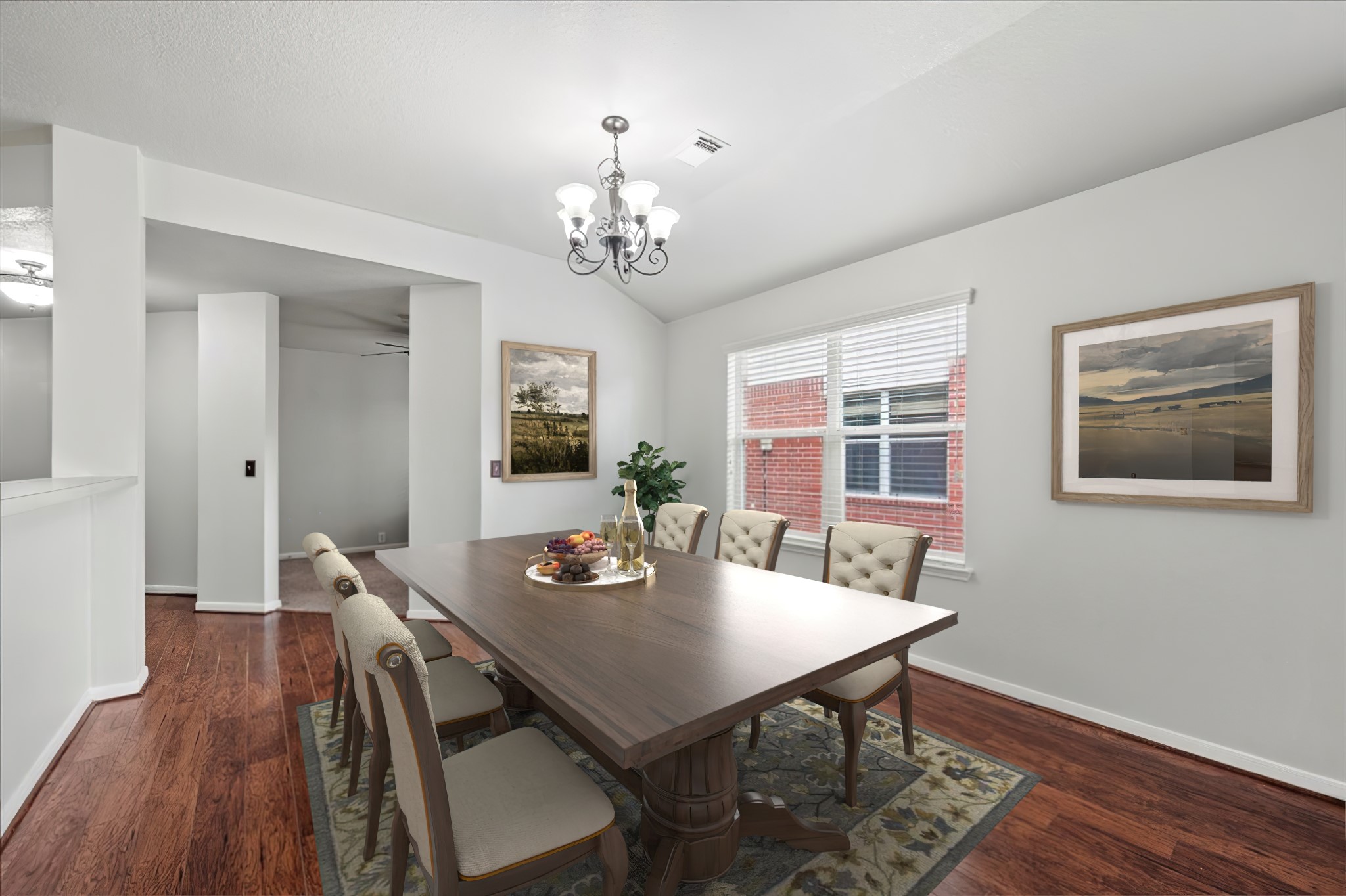 17535 Prospect Meadows Drive Houston, TX 77095 - Photo 8 of 39 Virtually staged image of dining area.