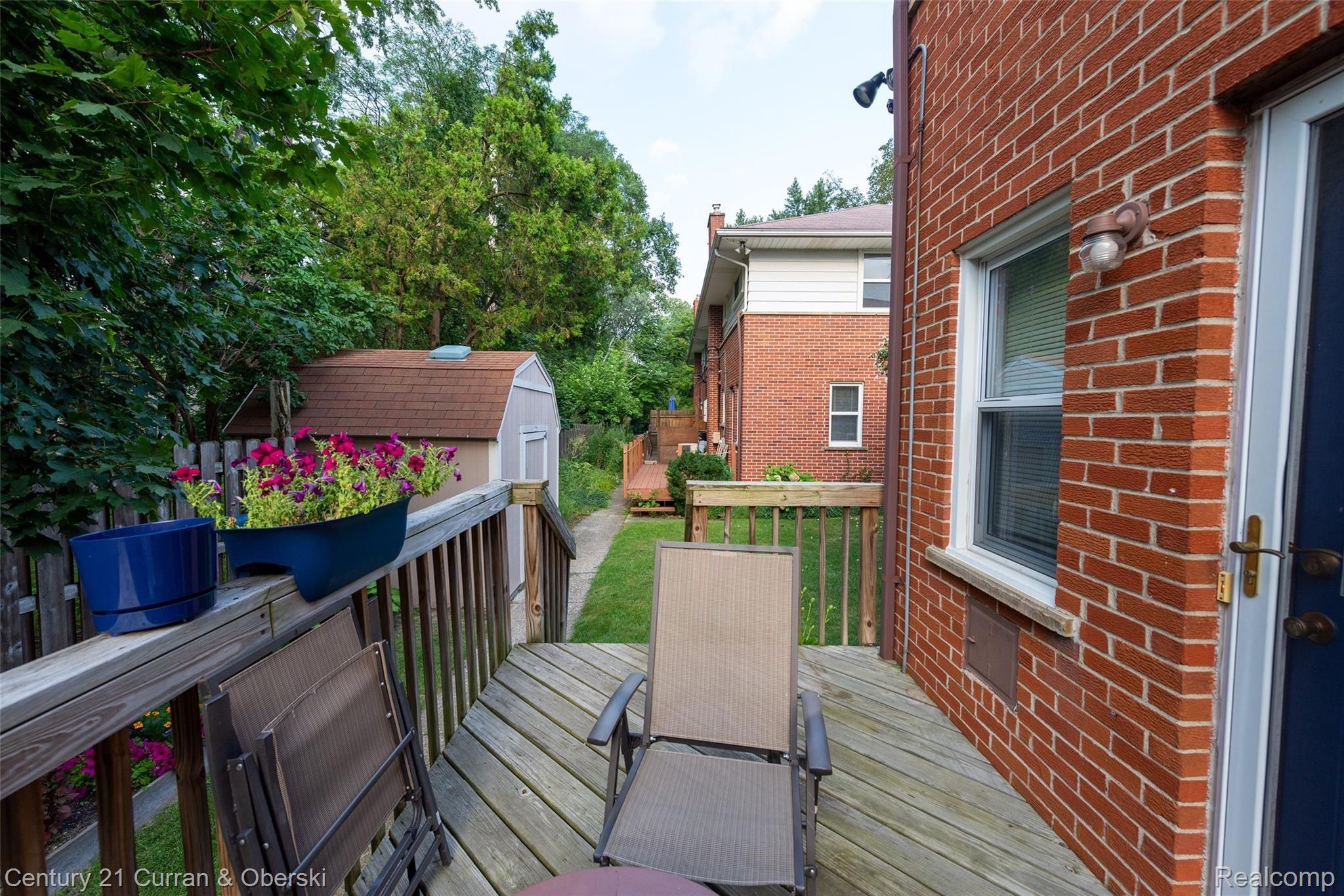 2604 South Rochester Road, Unit 8 Royal Oak, MI 48073 - Photo 21 of 25 View from Deck