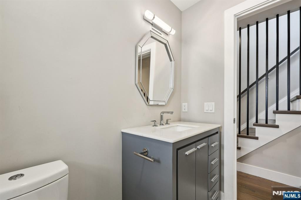 746 Undercliff Avenue, Unit B Edgewater, NJ 07020 - Photo 28 of 50 a bathroom with a sink and a mirror