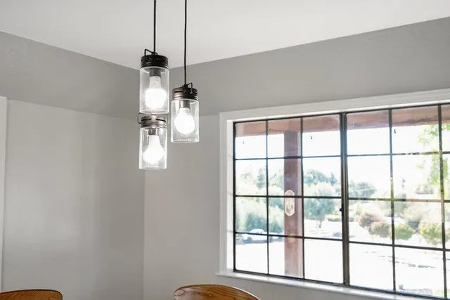 a view of a balcony with an outdoor space