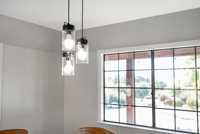 5955 Diablo Hills Road Tres Pinos, CA 95075 - Photo 33 of 91 a view of a room with a window and chandelier