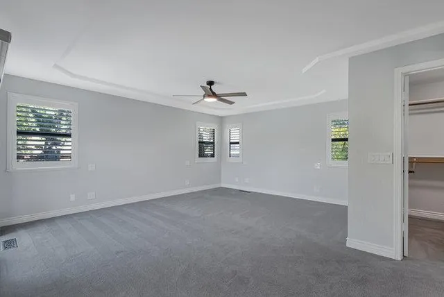 a view of a balcony with an outdoor space