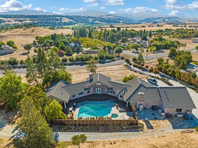 5955 Diablo Hills Road Tres Pinos, CA 95075 - Photo 73 of 91 a view of a city with an ocean view
