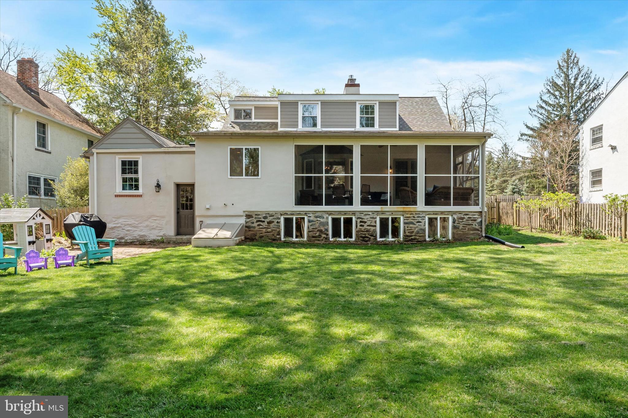 447 Conestoga Road Wayne, PA 19087 - Photo 22 of 22 a view of a house with a yard and sitting area