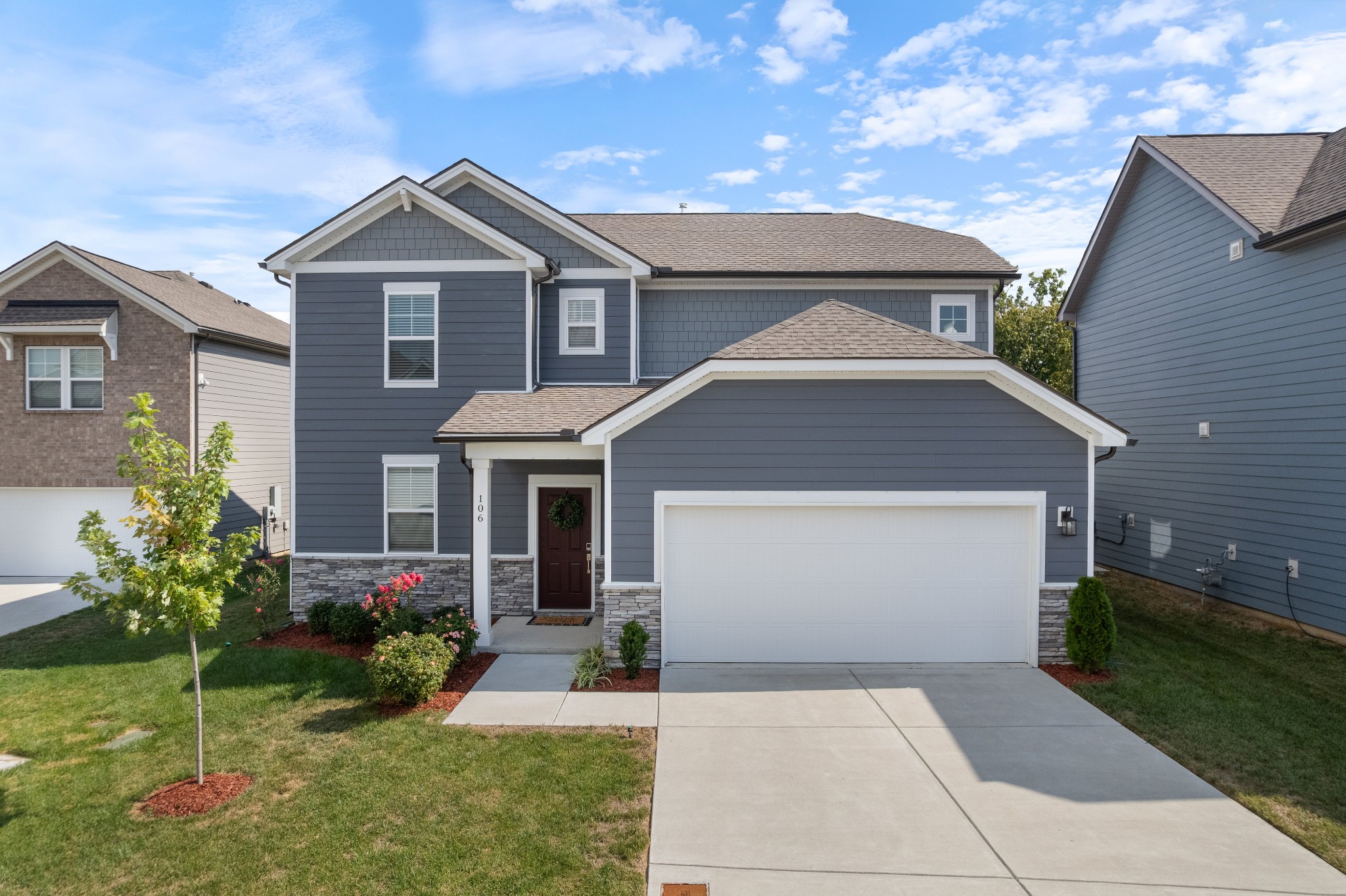 106 Pekka Drive Lebanon, TN 37087 - Photo 1 of 24 a front view of a house with a yard