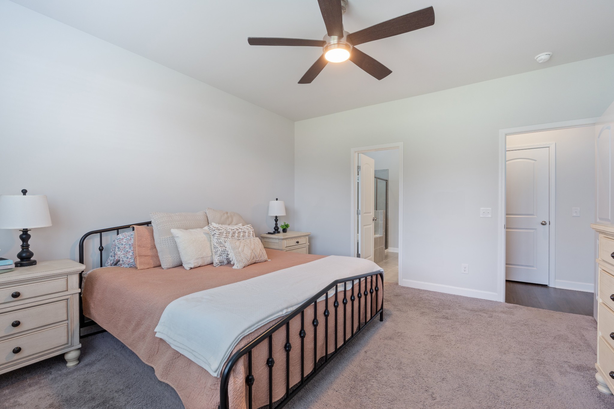 106 Pekka Drive Lebanon, TN 37087 - Photo 10 of 24 a bedroom with double bed and a chandelier