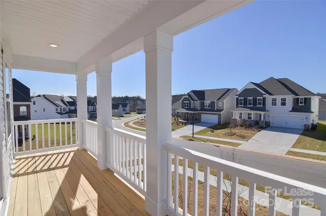 a view of a city from a balcony