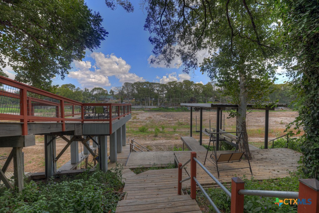 1015 Reiley Road Seguin, TX 78155 - Photo 37 of 41 a view of a chairs and table on the terrace