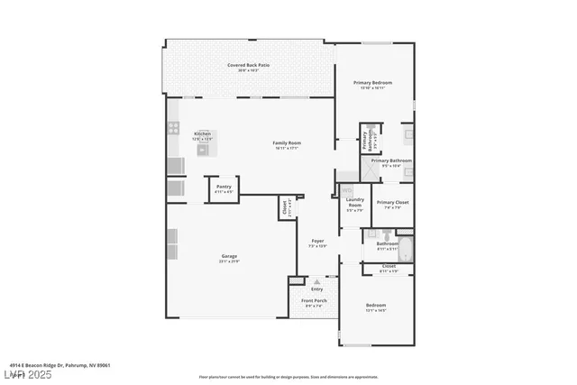 $330,000 | 4914 East Beacon Ridge Drive, Pahrump, NV 89061