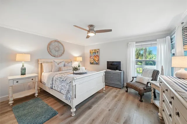 a view of an ocean and beach