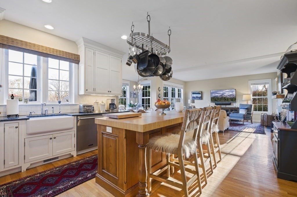 9 Westledge Road Marblehead, MA 01945 - Photo 7 of 30 a very nice looking dining room with kitchen island furniture a large window and a sink