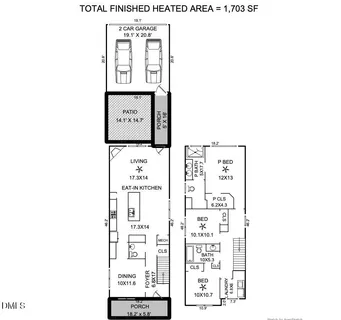 $475,000 | 5007 Sunny Creek Lane, Apex, NC 27502