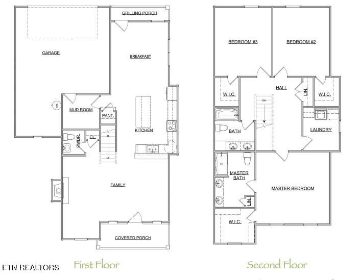 101 Thornberry Road, Unit LOT 57B Oak Ridge, TN 37830 - Photo 30 of 30 Breckyn-FLoor-Plan