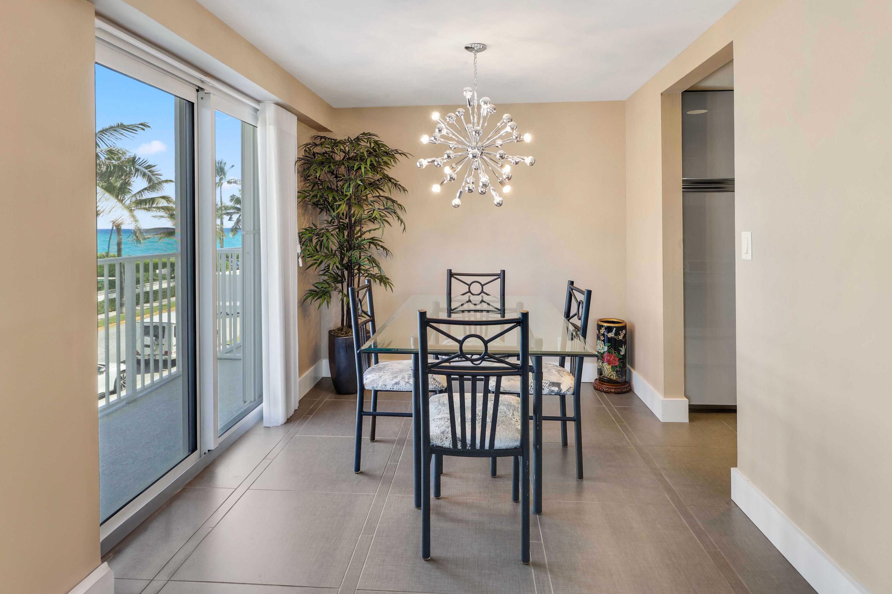 350 South Ocean Boulevard, Unit 206 Palm Beach, FL 33480 - Photo 16 of 27 Dining Room