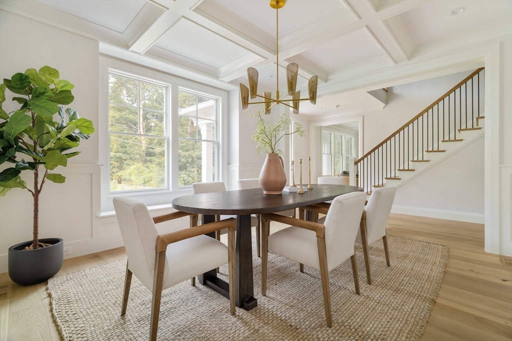 14 Bird Hill Avenue Wellesley, MA 02481 - Photo 7 of 37 a view of a dining room with furniture window and wooden floor