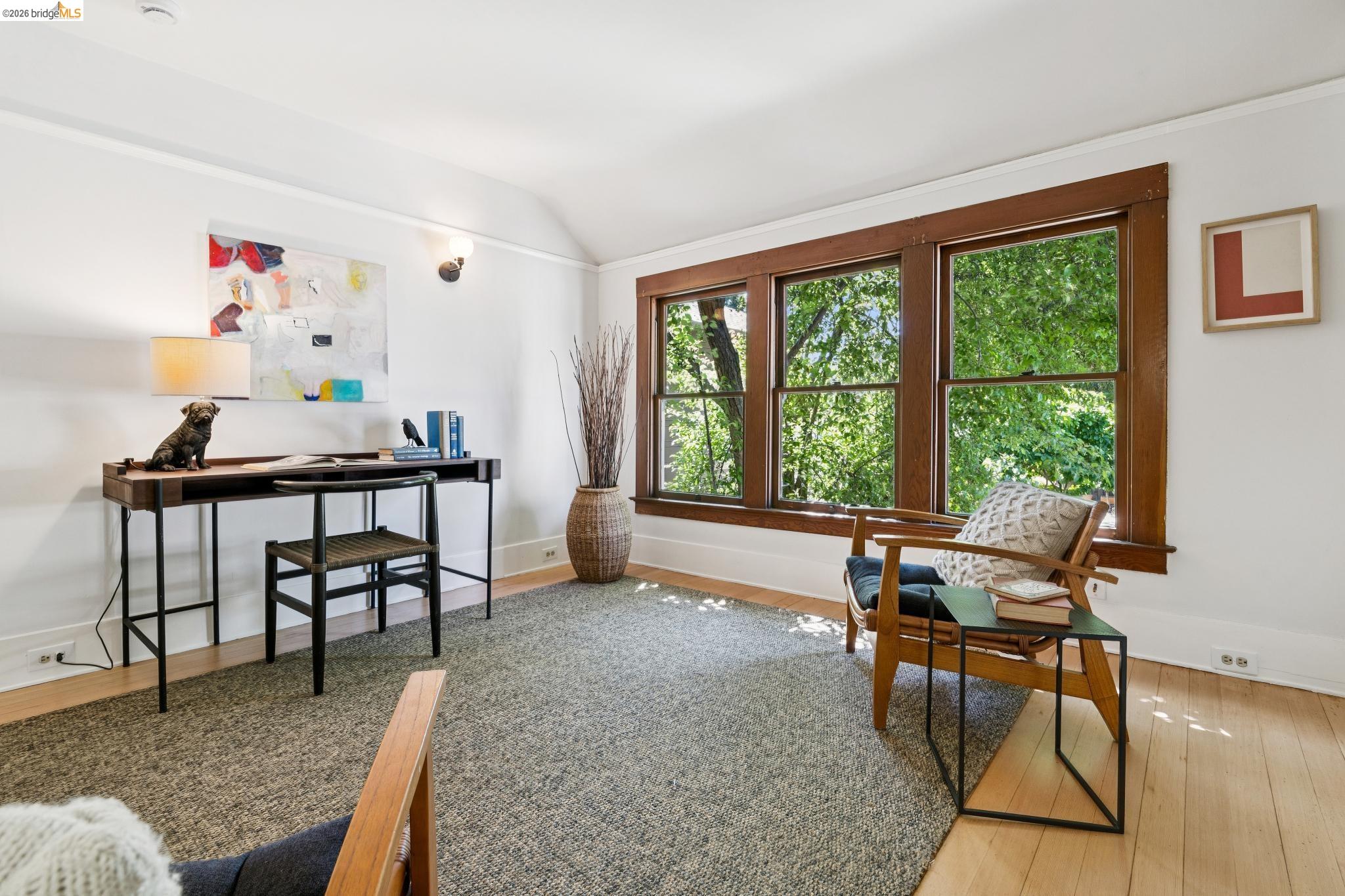 2320 Derby Street Berkeley, CA 94705 - Photo 22 of 39 a workspace with furniture and a window