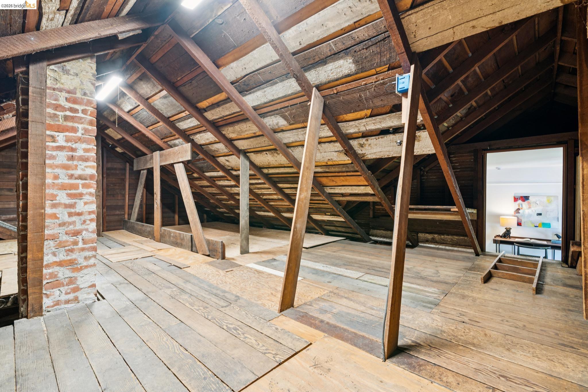 2320 Derby Street Berkeley, CA 94705 - Photo 26 of 39 a view of a porch with wooden floor and iron stairs
