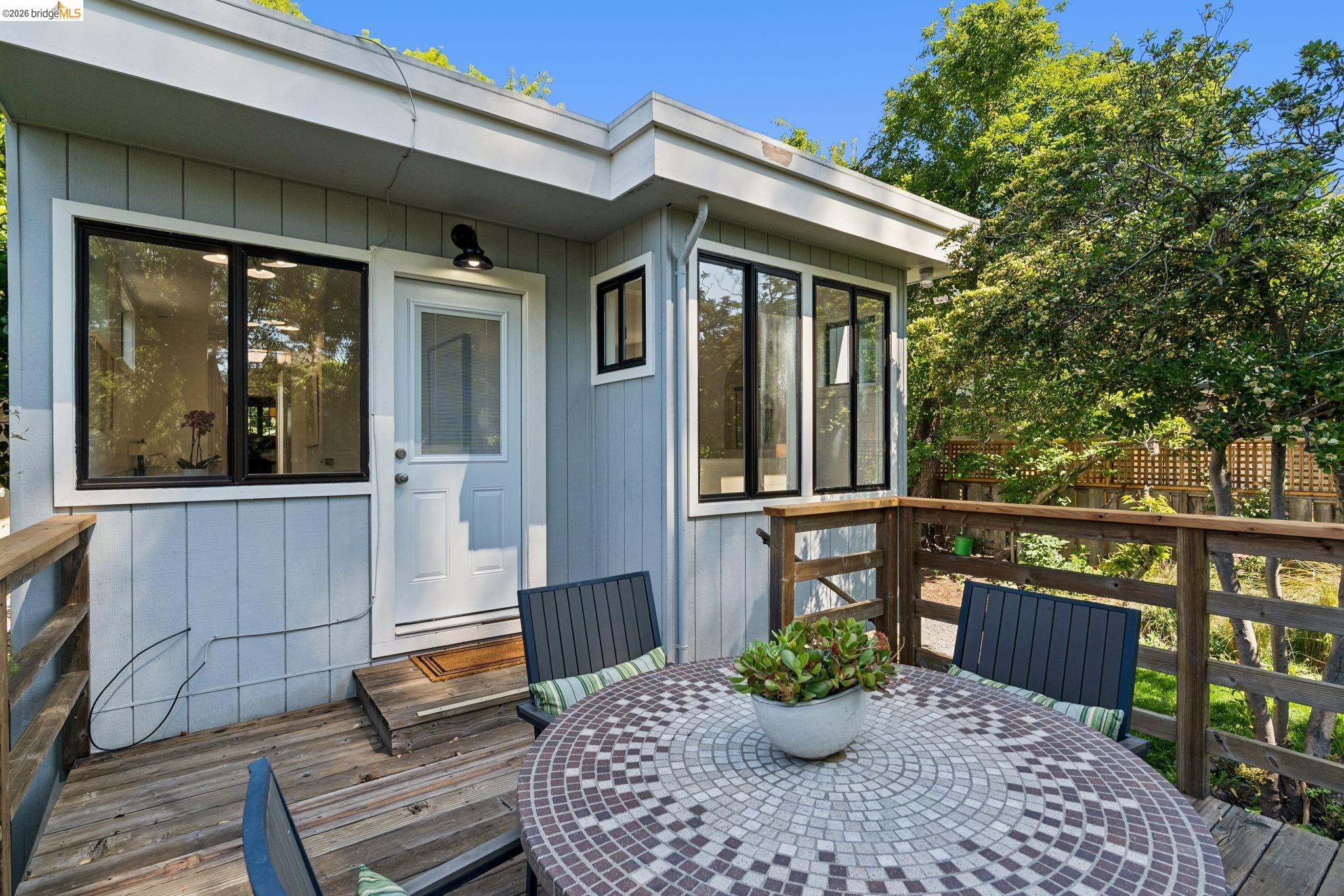 2320 Derby Street Berkeley, CA 94705 - Photo 31 of 39 a view of a chairs and table in the patio