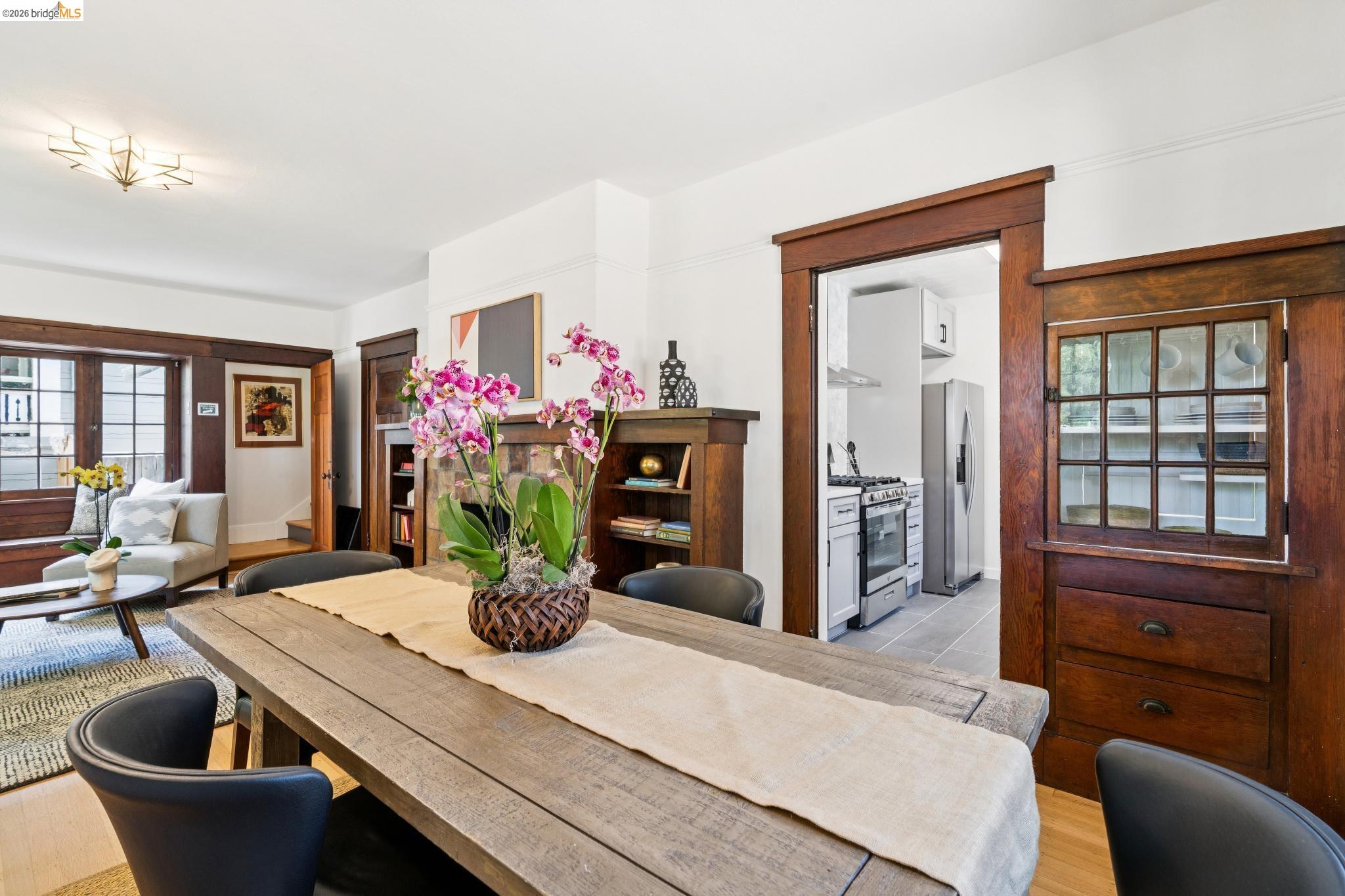 2320 Derby Street Berkeley, CA 94705 - Photo 10 of 39 a kitchen with a table and chairs