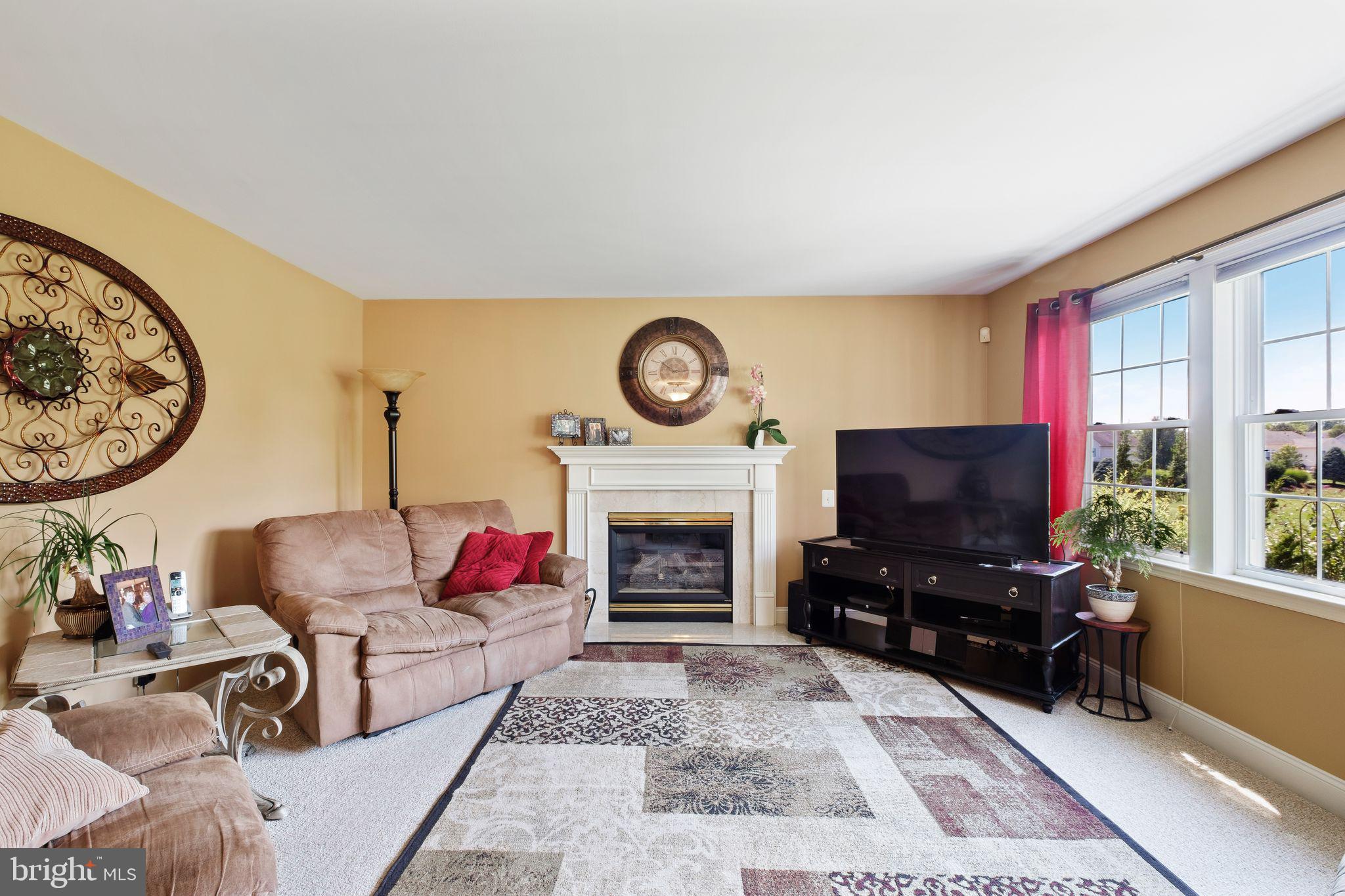 519 Meadow Ridge Drive Mickleton, NJ 08056 - Photo 21 of 63 Family room with gas fireplace