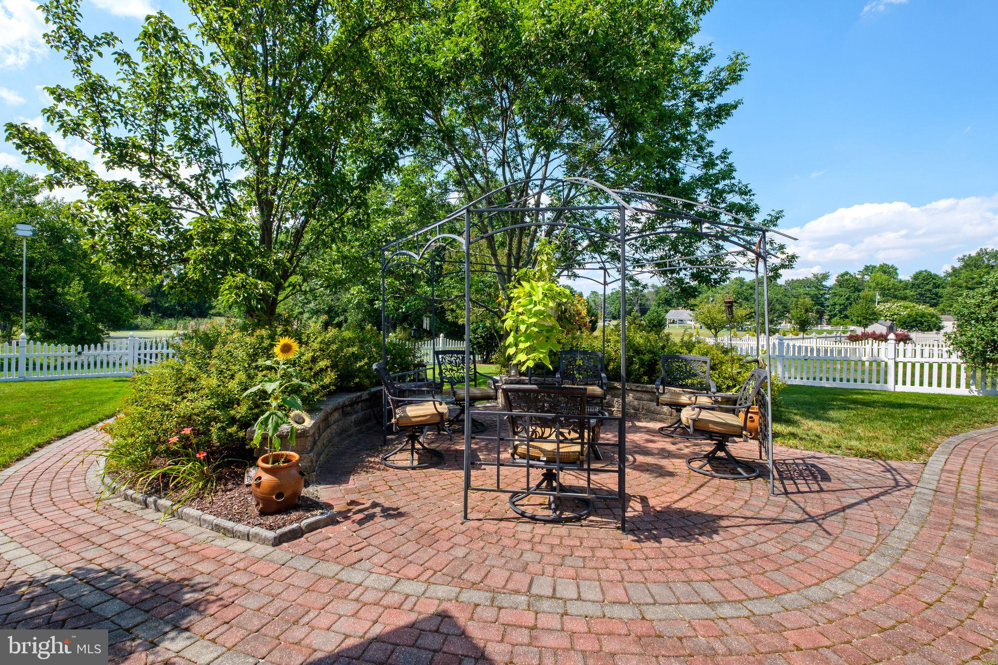 519 Meadow Ridge Drive Mickleton, NJ 08056 - Photo 50 of 63 Paved patio, rear yard