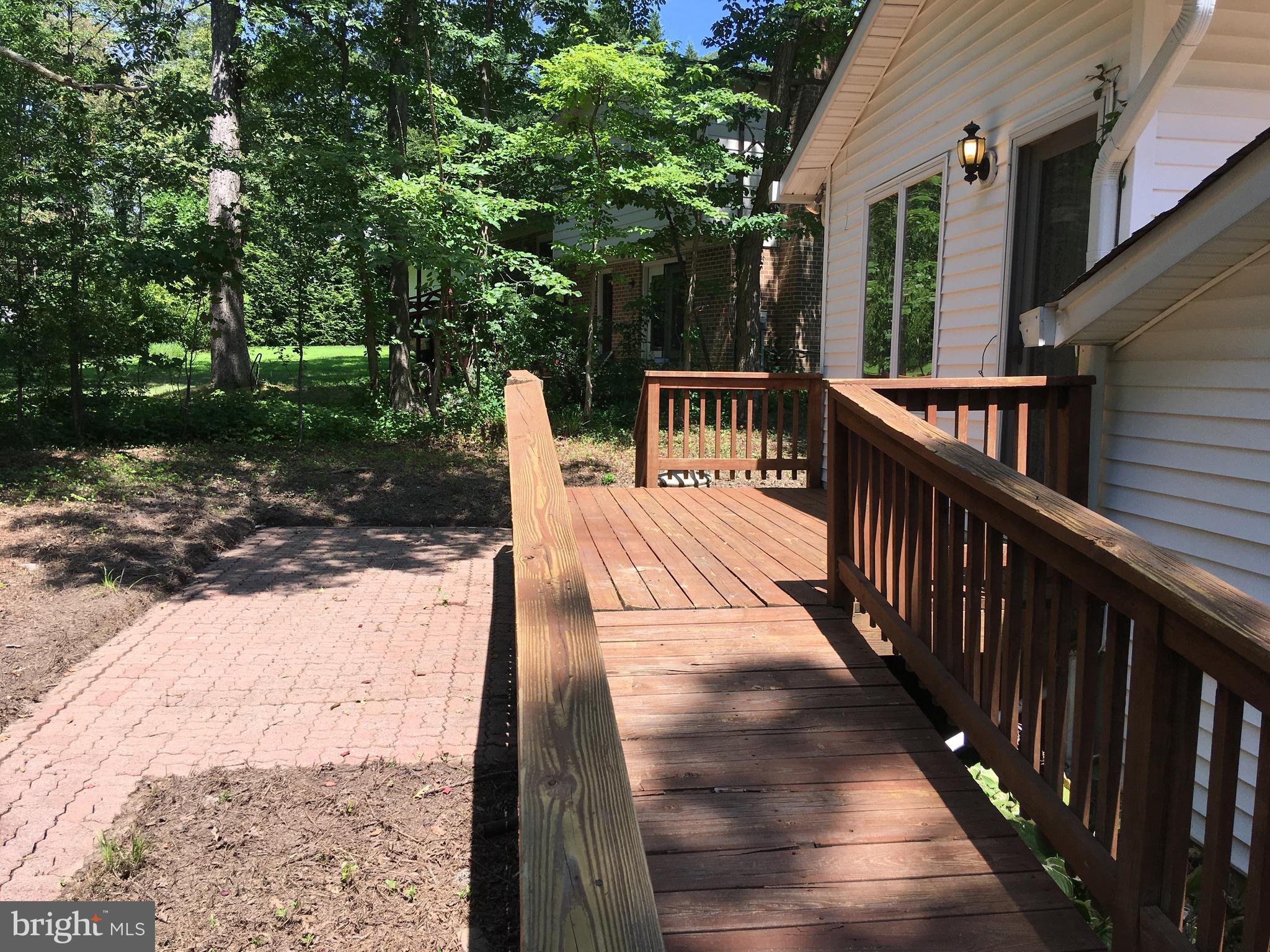 7020 Redmiles Road Laurel, MD 20707 - Photo 3 of 19 Deck with Accessible Ramp