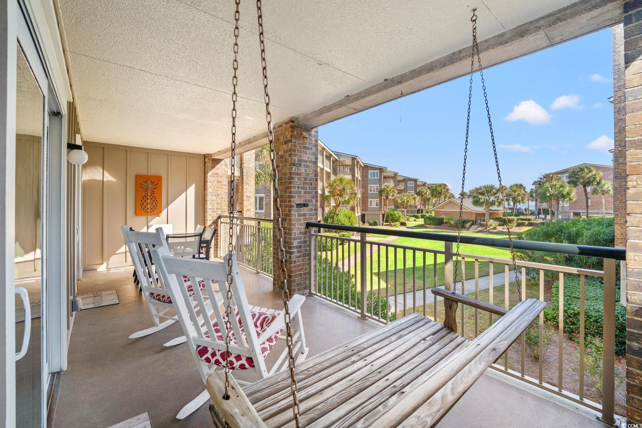 320 Myrtle Avenue Pawleys Island, SC 29585 - Photo 34 of 38 View of balcony