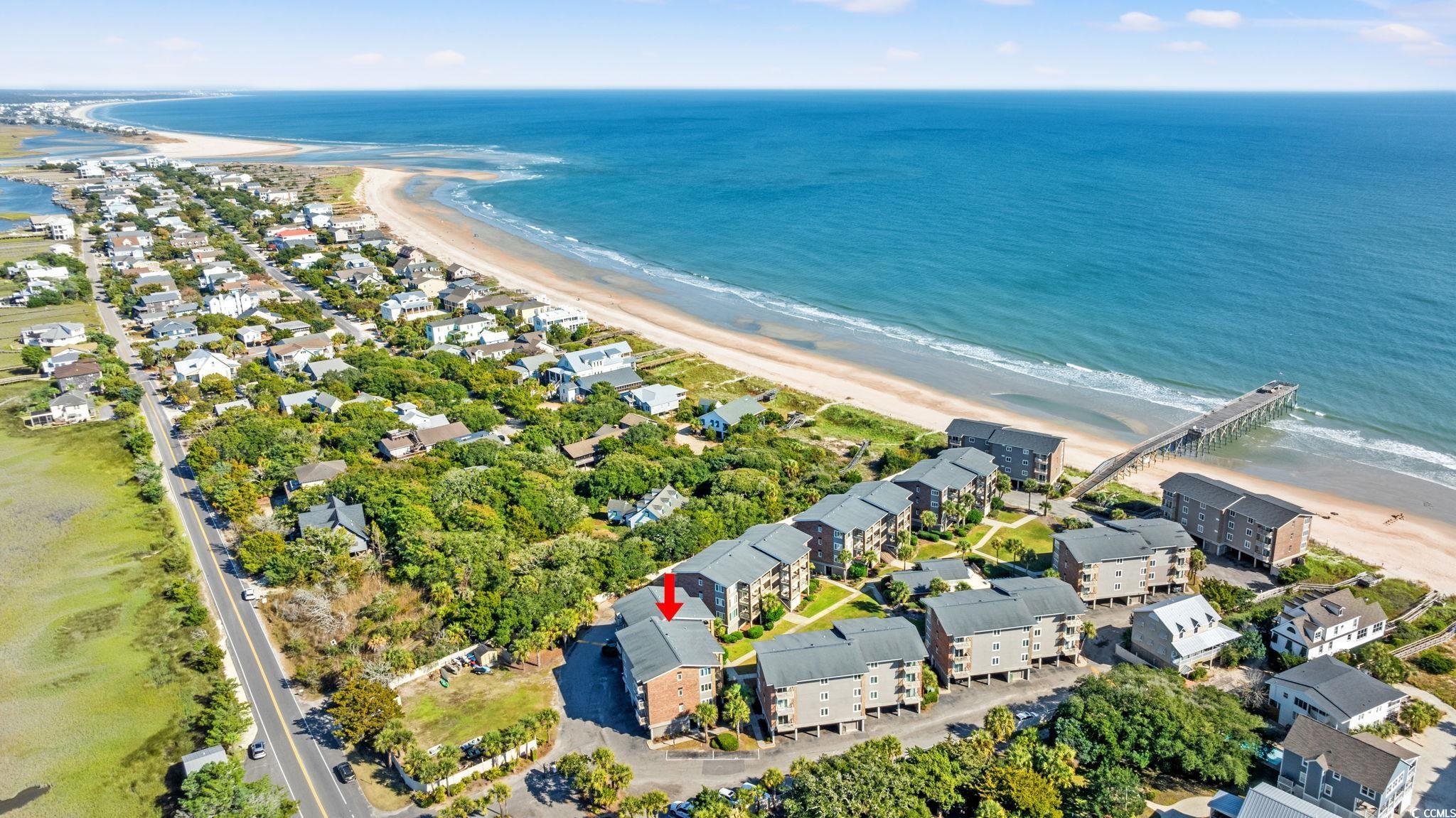 320 Myrtle Avenue Pawleys Island, SC 29585 - Photo 5 of 38 View of property location with waterfront with a beach and nearby suburban area