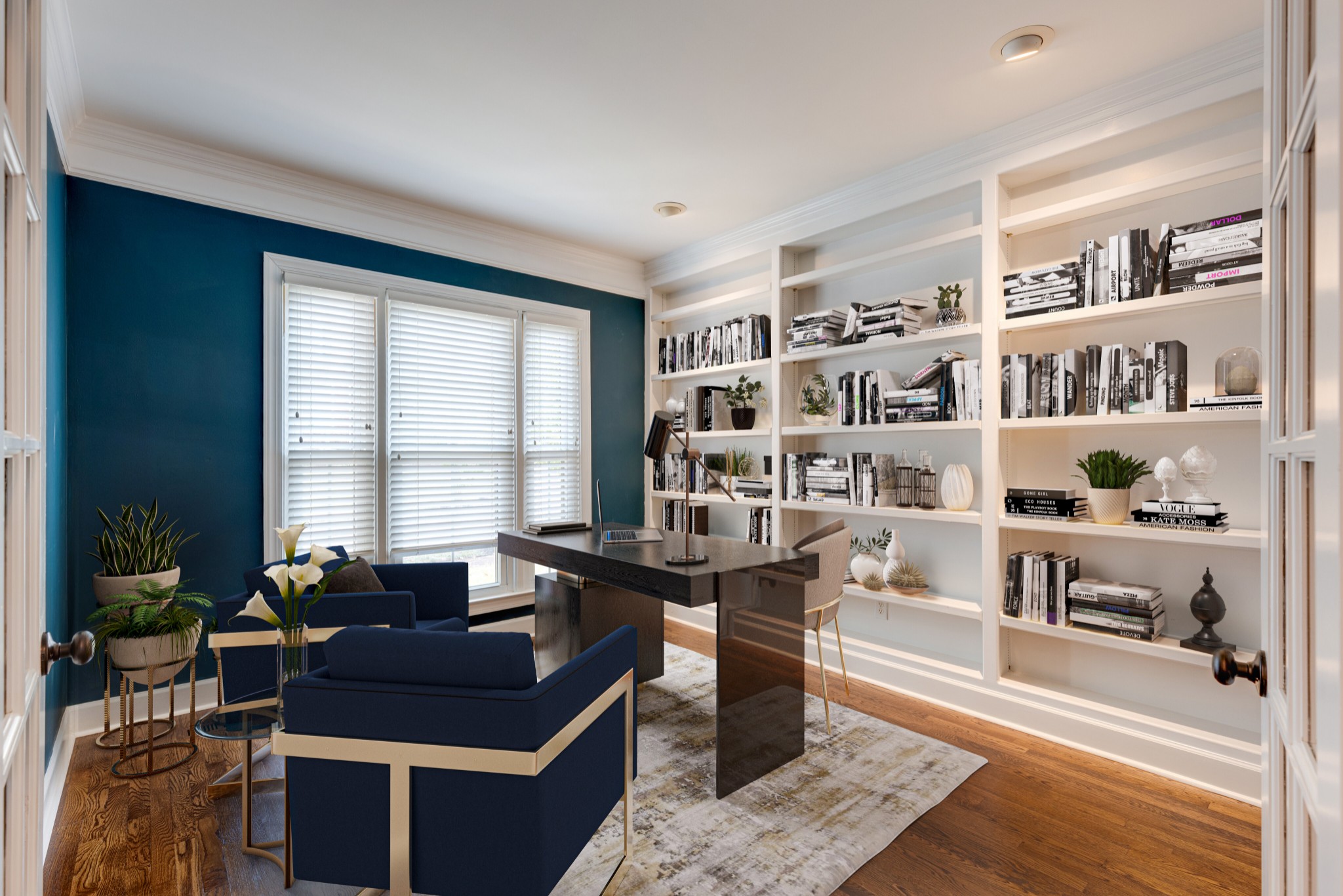 119 Richards Glen Drive Franklin, TN 37067 - Photo 14 of 41 a living room with furniture and a book shelf