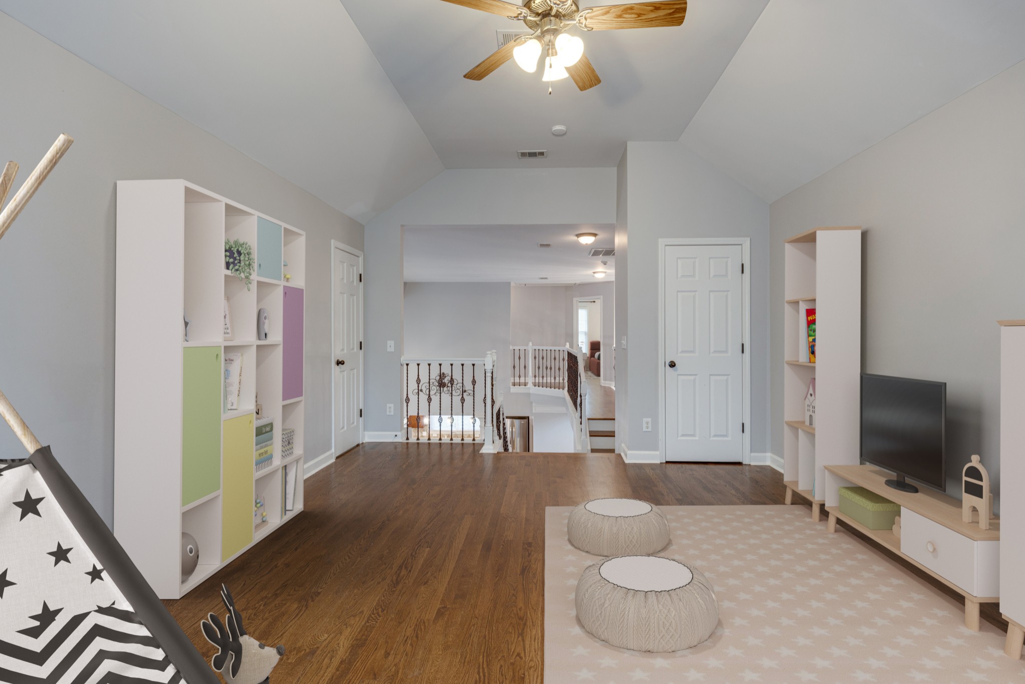 119 Richards Glen Drive Franklin, TN 37067 - Photo 29 of 41 a living room with furniture and a flat screen tv