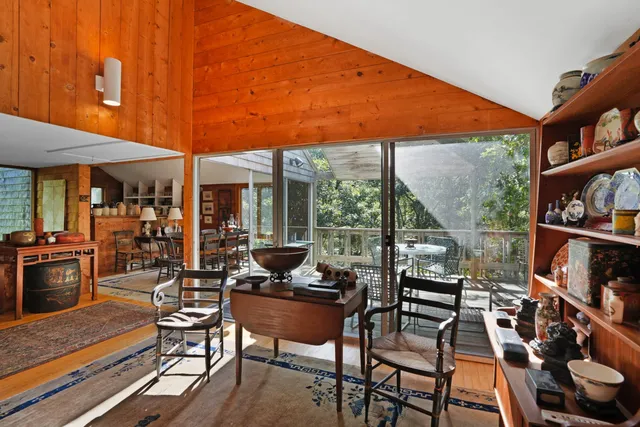 a patio with patio a table and chairs