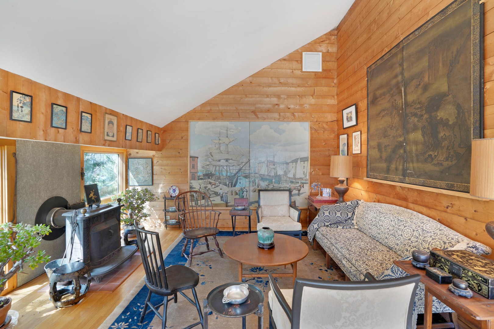 25 Fulling Mill Road Chilmark, MA 02535 - Photo 10 of 31 a living room with furniture and a window