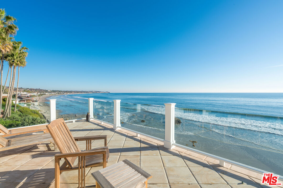 31444 Broad Beach Road Malibu, CA 90265 - Photo 15 of 36 a view of a balcony with chairs