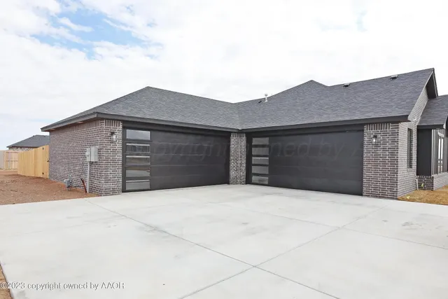 a front view of house