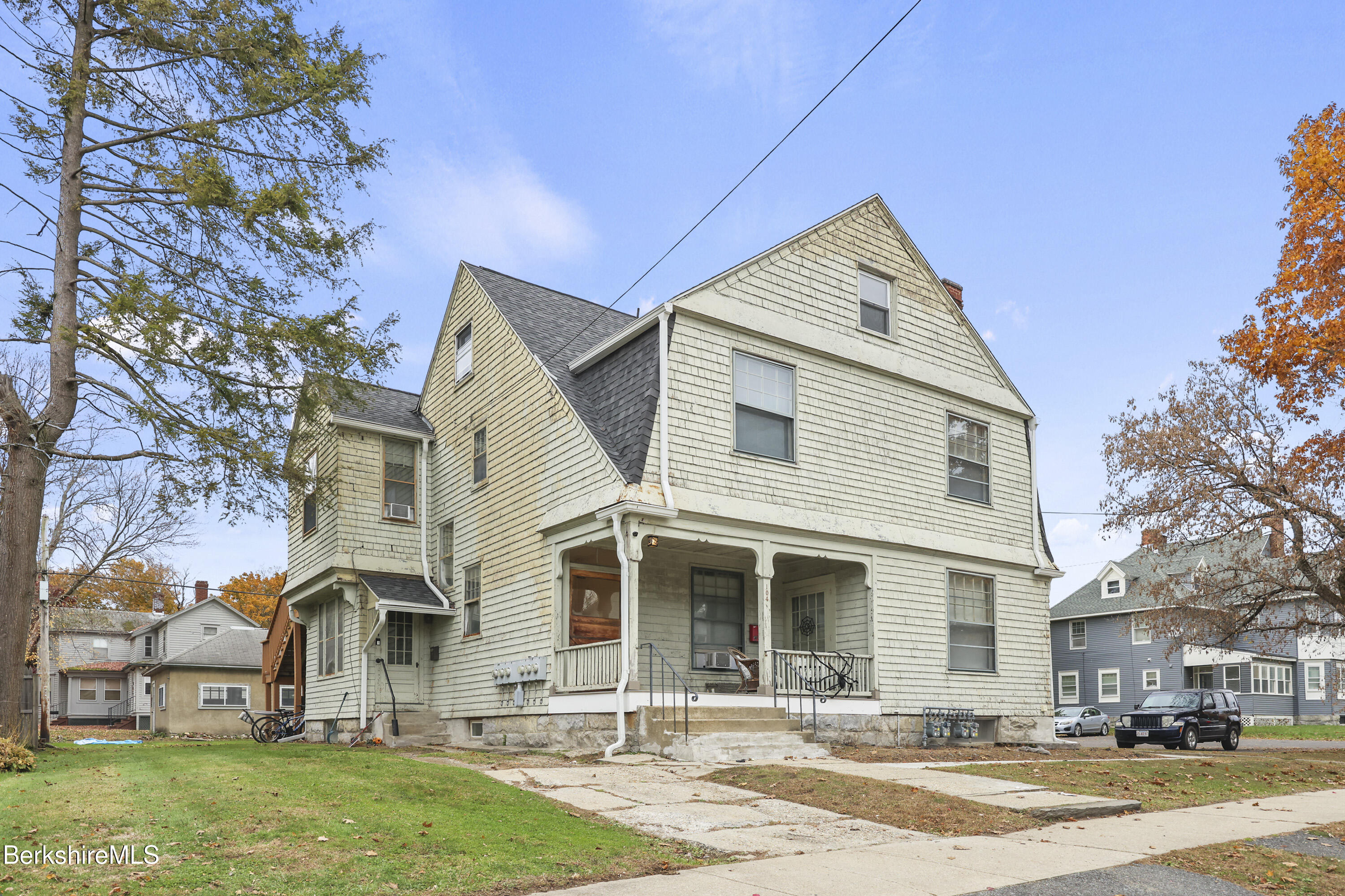 104 Appleton Avenue Pittsfield, MA 01201 - Photo 2 of 50 a front view of a house with a yard