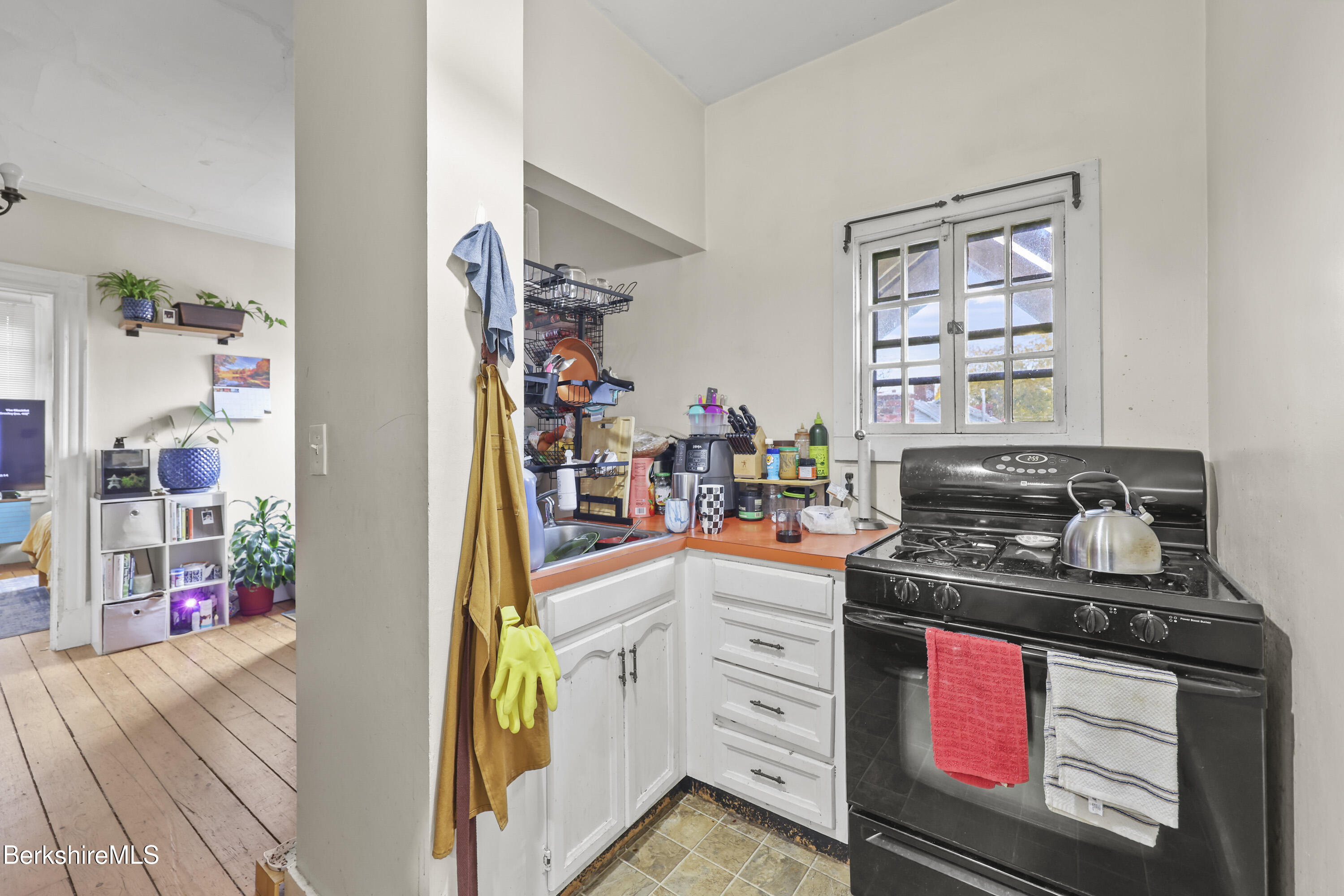 104 Appleton Avenue Pittsfield, MA 01201 - Photo 30 of 50 a kitchen with stainless steel appliances granite countertop a stove and cabinets
