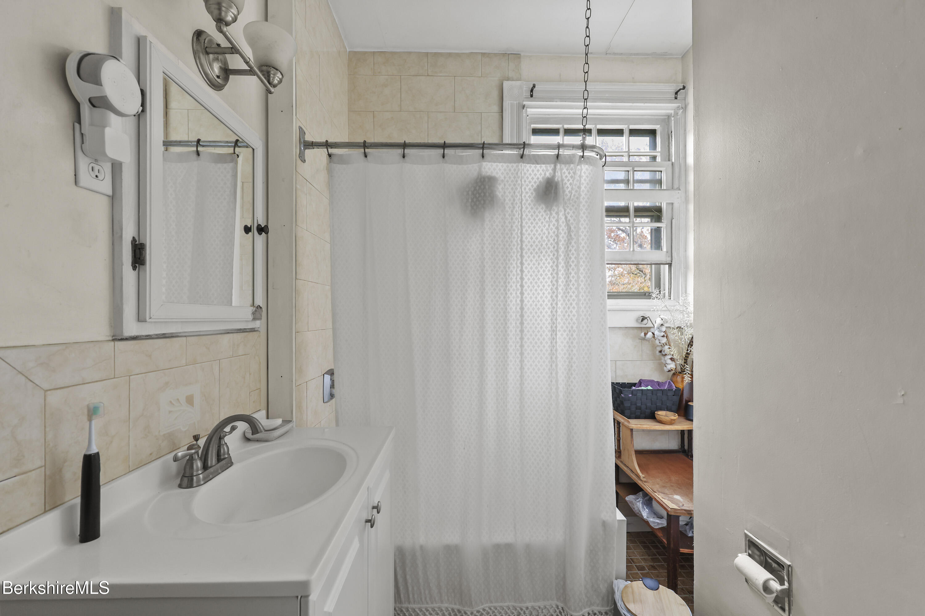 104 Appleton Avenue Pittsfield, MA 01201 - Photo 33 of 50 a bathroom with a sink and a shower