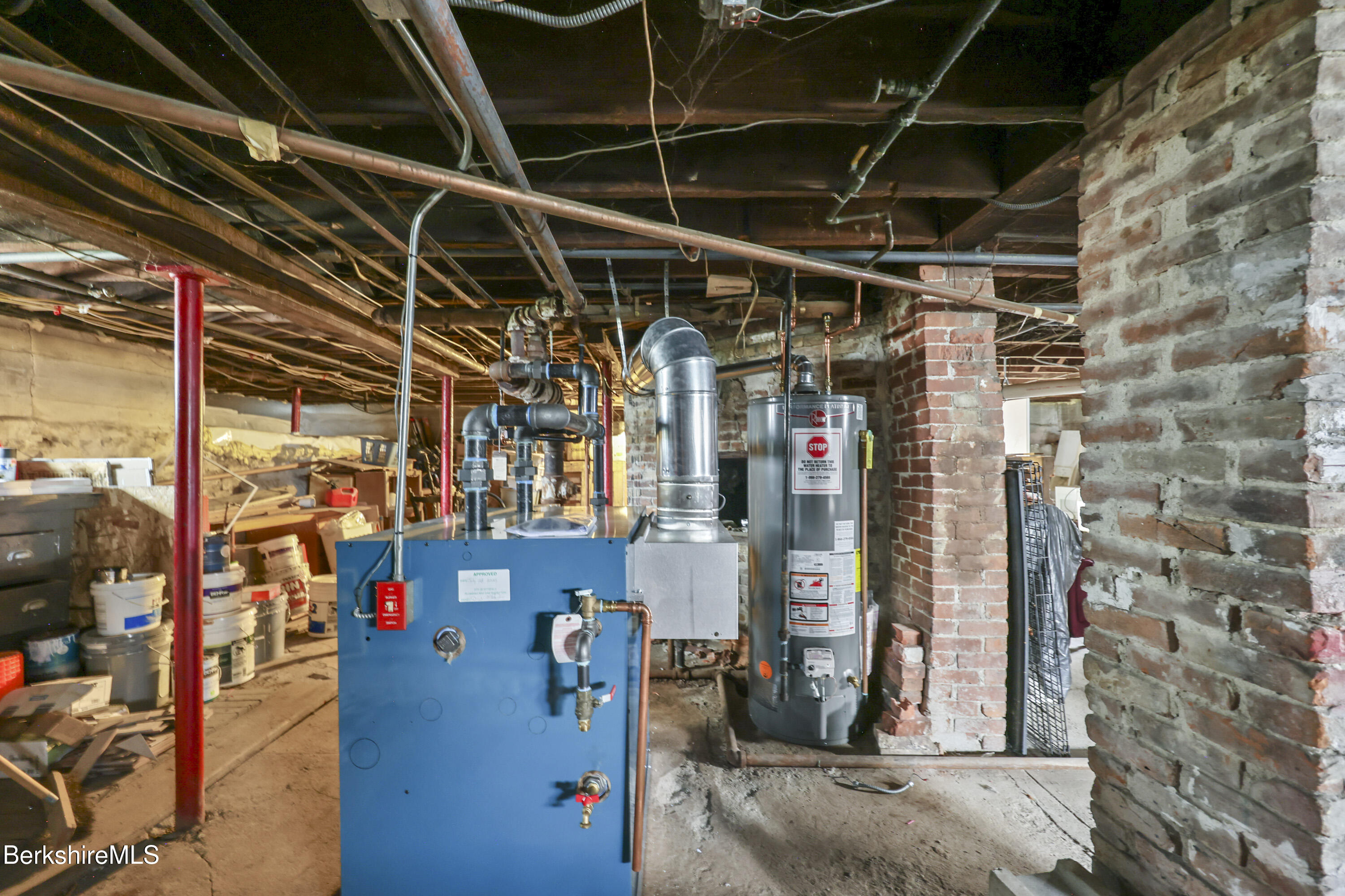 104 Appleton Avenue Pittsfield, MA 01201 - Photo 47 of 50 a view of water heater room