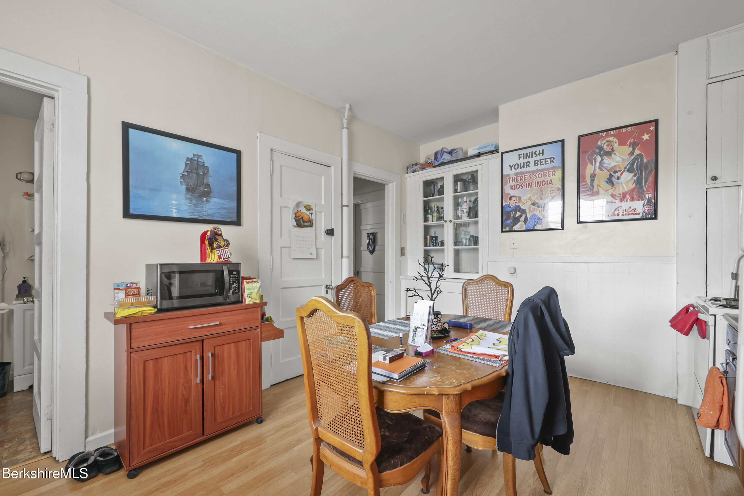 104 Appleton Avenue Pittsfield, MA 01201 - Photo 8 of 50 a dining room with furniture and wooden floor