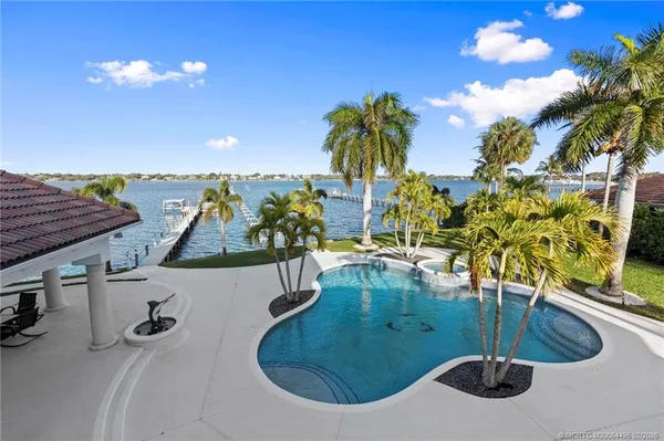 a view of a swimming pool