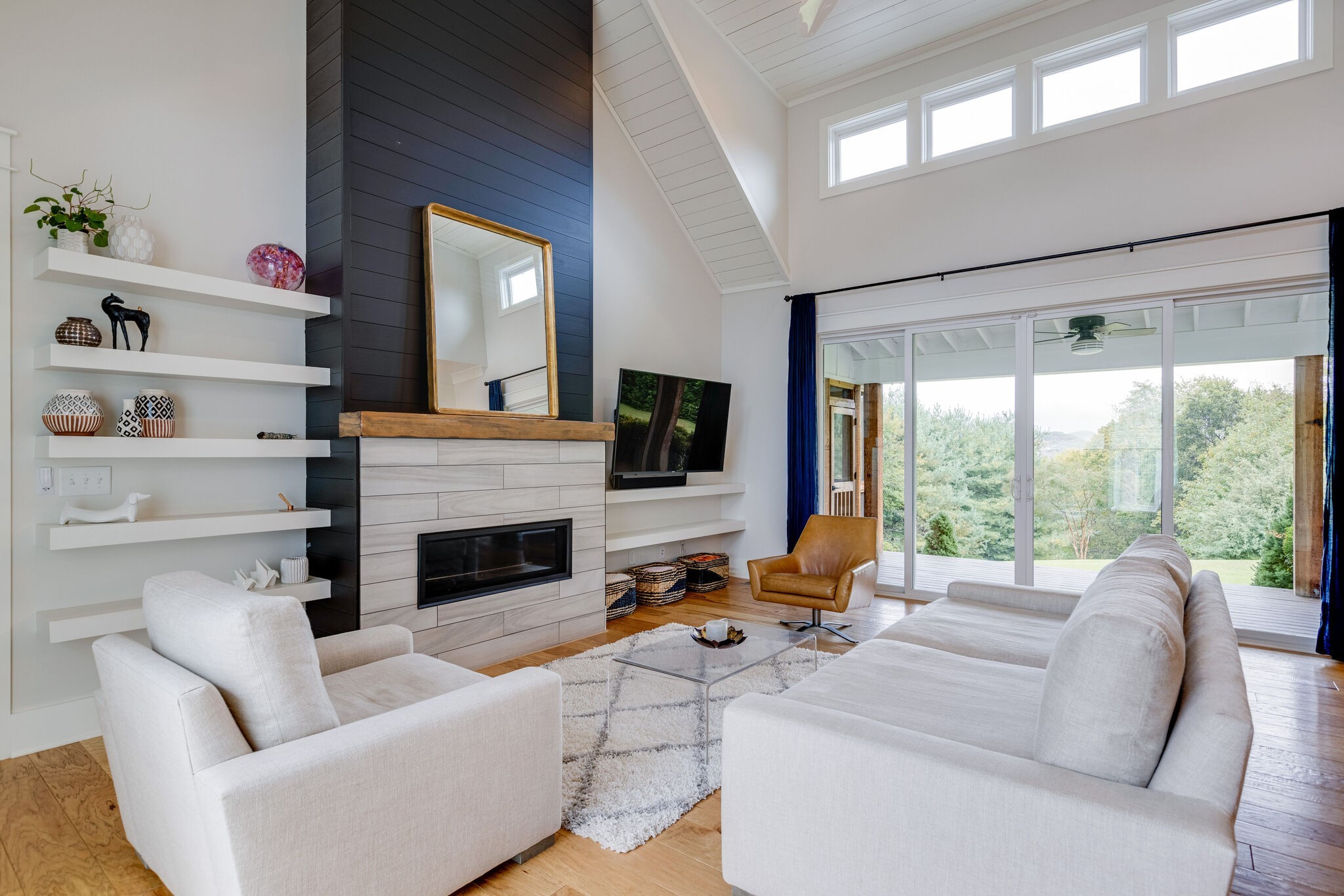 322 Springhouse Circle Franklin, TN 37067 - Photo 15 of 70 a living room with furniture fireplace and a large window