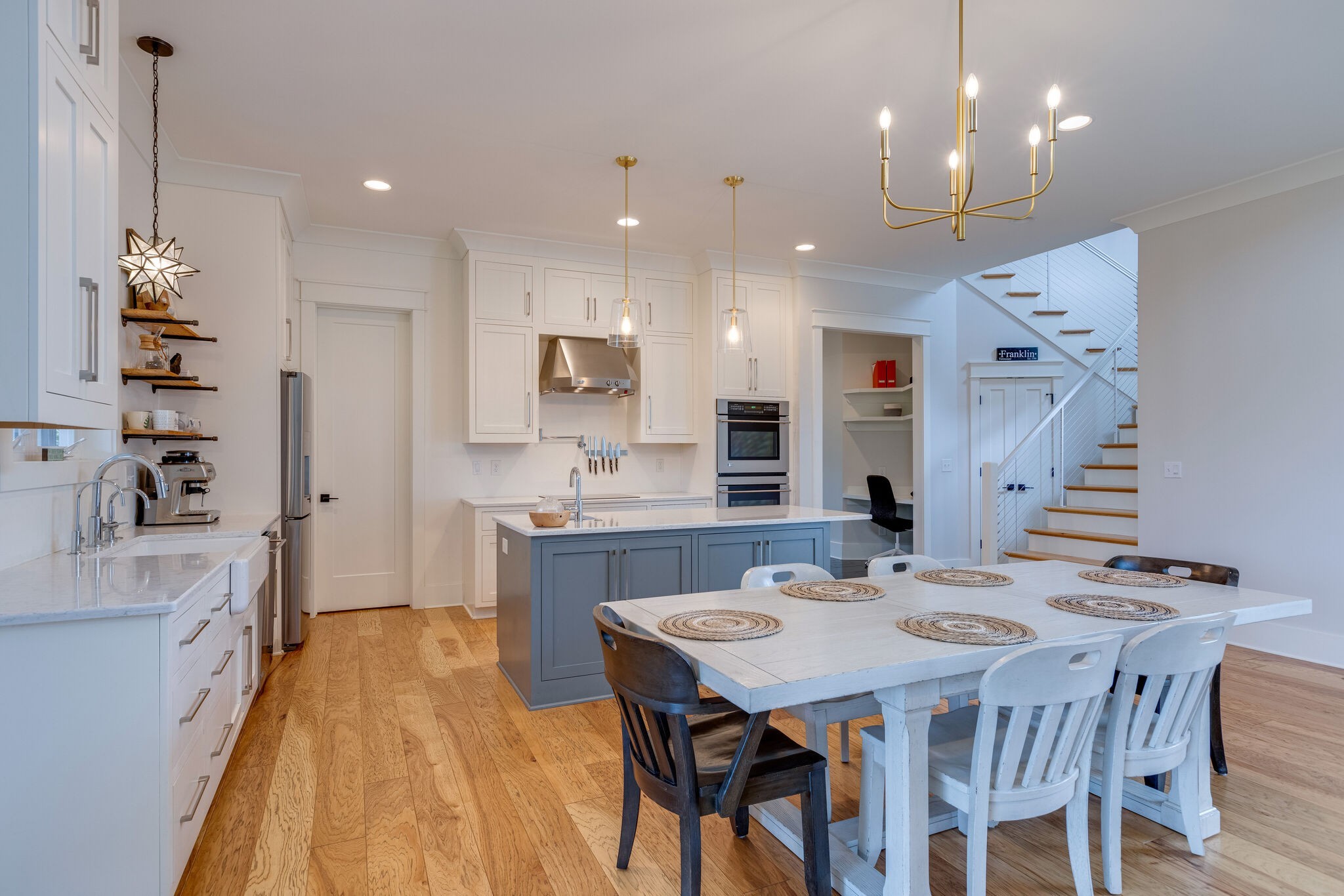 322 Springhouse Circle Franklin, TN 37067 - Photo 18 of 70 a kitchen with a table and chairs in it