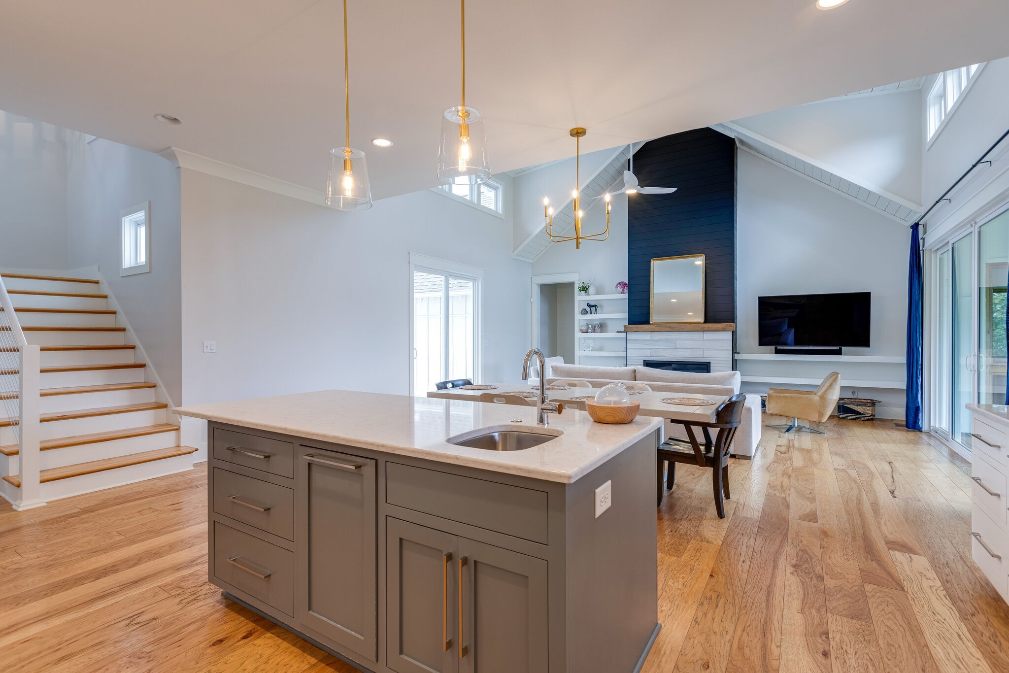 322 Springhouse Circle Franklin, TN 37067 - Photo 27 of 70 a living room with furniture and a flat screen tv