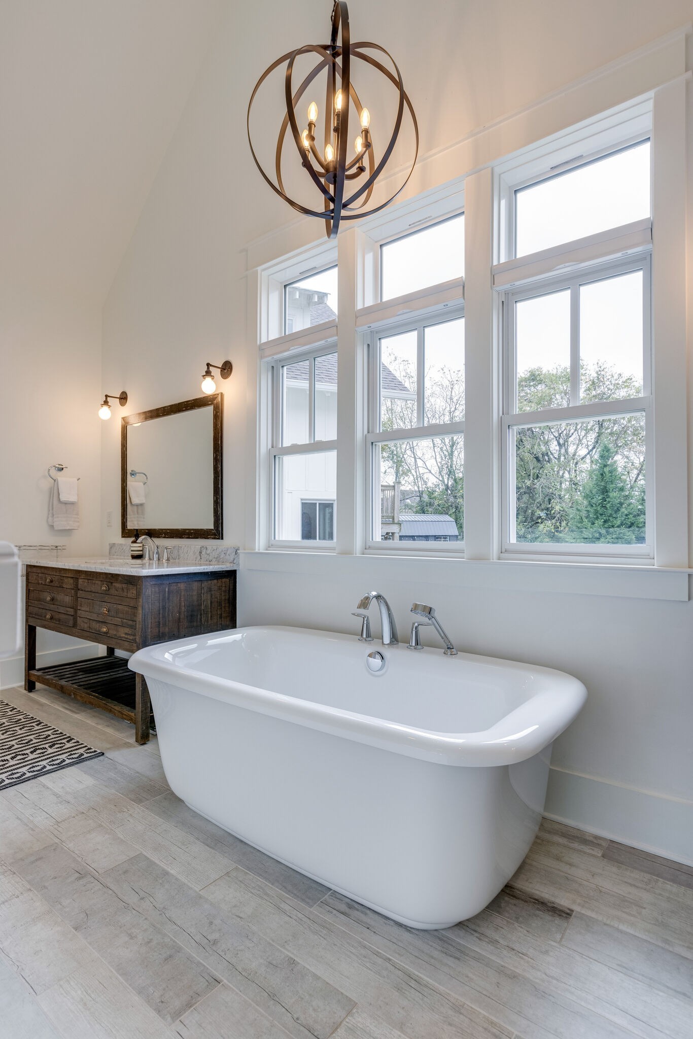 322 Springhouse Circle Franklin, TN 37067 - Photo 38 of 70 a spacious bathroom with a double vanity sink and a window