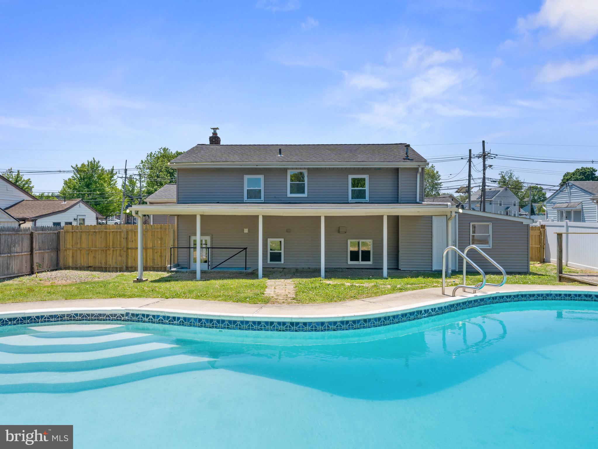 157 West Browning Road Bellmawr, NJ 08031 - Photo 41 of 41 a view of a house with a swimming pool