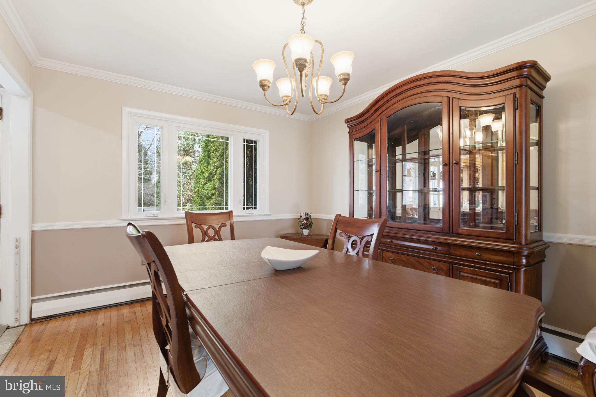720 Evans Road Springfield, PA 19064 - Photo 9 of 38 a view of a dining room with furniture window and outside view